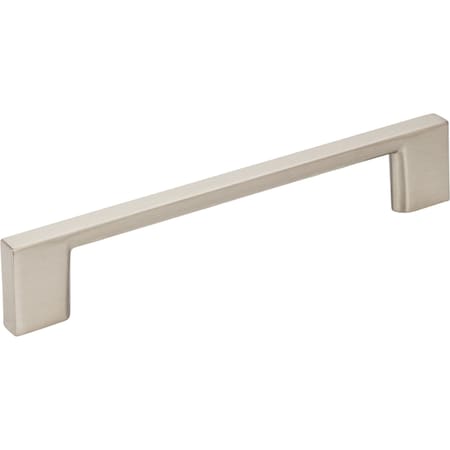 Jeffrey Alexander 128 mm Center-to-Center Satin Nickel Square Sutton Cabinet Bar Pull 635-128SN